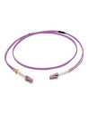Cbl/2m LC/LC OM4 LSZH Fibre Patch-Violet