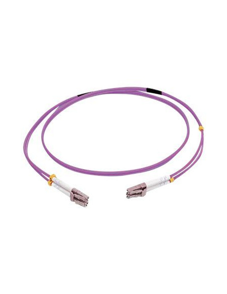 Cbl/1m LC/LC OM4 LSZH Fibre Patch-Viol