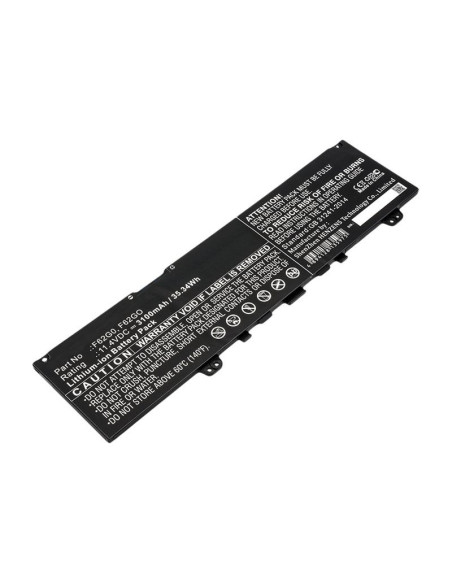 BATTERY F62G0 FOR DELL 38Wh