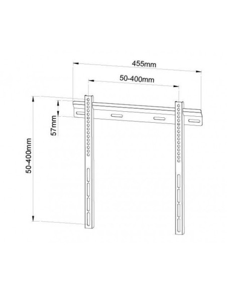 Support mural - Fixe - TV 23"-55" -...