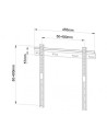 Support mural - Fixe - TV 23"-55" - Vesa 400 x 400 - Maxi...