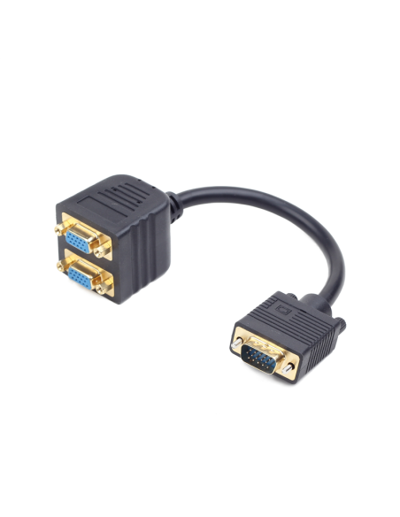 Doubleur VGA / M vers 2 x VGA / F -...