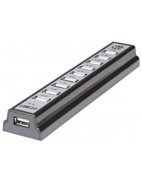 HUB 10 ports USB 2.0 - alimenté par...