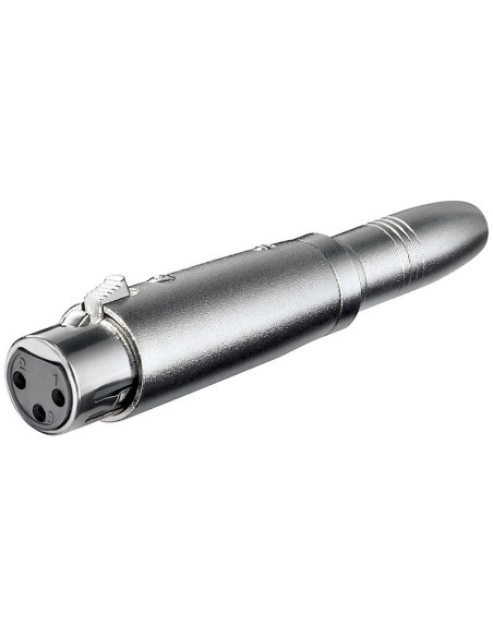 Adaptateur XLR / F vers Jack 6.35 / F...