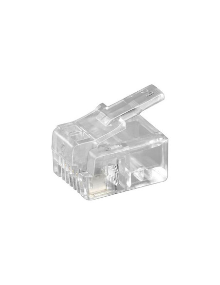 Connecteur UTP câble plat RJ11 6P4C