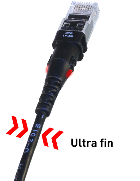 Cordon ThinPatch Cat. 6A FTP RJ45 - 4 m