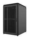 Baie 19" Noir - 26U - 800 x 1000 - Porte AV/AR Saloon...
