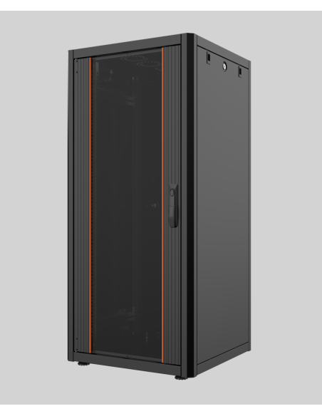 Baie 19" Noir - 26U - 600 x 600 -...