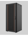 Baie 19" Noir - 26U - 600 x 600 - Porte AV vitrée/AR...