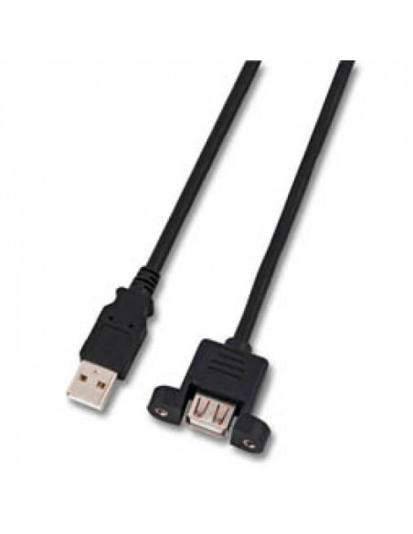 Cordon USB 2.0 A / F à verrouillage à...