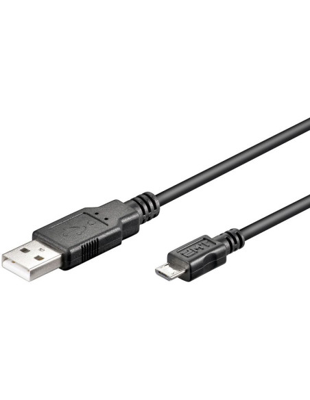 Cordon USB 2.0 A / M - Micro B / M -...