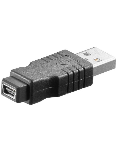 Adaptateur USB 2.0 A / M - Mini B / F...