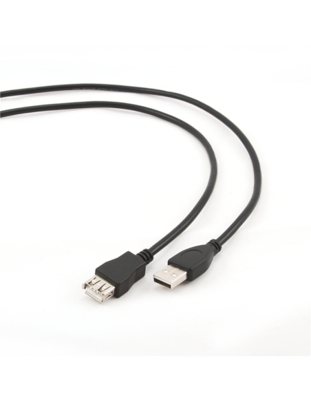 Rallonge USB 2.0 A  M / F - Noir -...