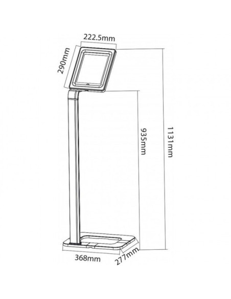 Support sur pied pour tablette Ipad /...