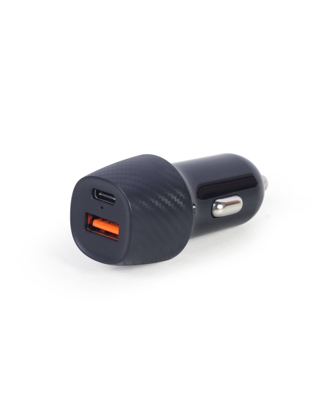 Chargeur allume cigare 1xQC3 USB Type...