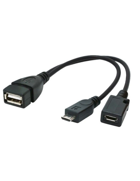 Adaptateur USB 2.0 A / F - Micro USB...