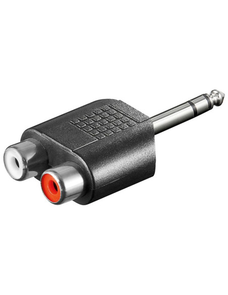 Adaptateur stéréo Jack 6,35 mm / M...