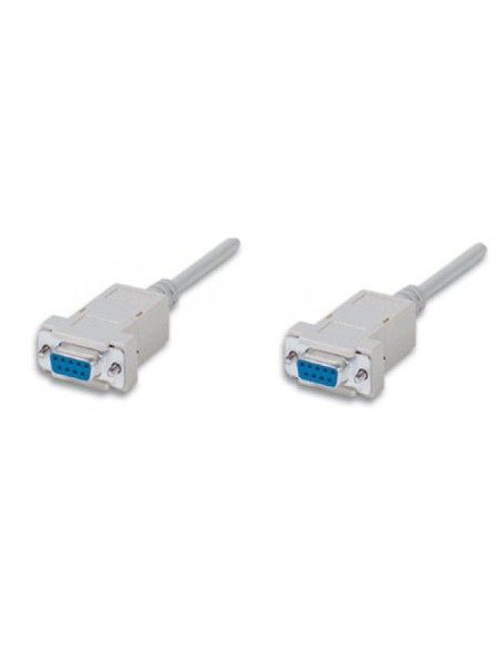 Cordon série DB9 F / F - beige -...