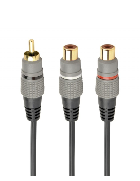 Cordon RCA / M vers 2 x RCA / F - HQ...