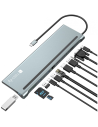 Station accueil USB Type C : 3xUSB 3.0 HDMI - DP - VGA -...