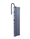 Station accueil USB Type C : 3xUSB 2.0 - HDMI 4K - VGA -...