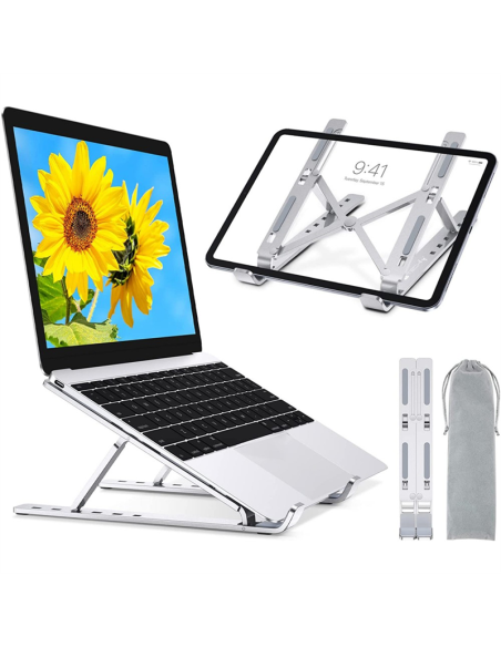 Support pliable en aluminium pour PC,...