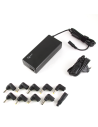 Chargeur universel - secteur - notebook - 90W - 6A - 15 à...