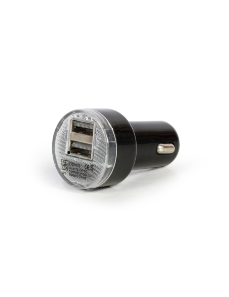 Chargeur allume cigare - 2 ports USB...