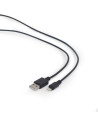 Cordon USB 2.0 data + charge vers Lightning - noir - 2 m