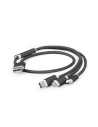 Cordon USB 2.0 A / M vers USB Type C, Micro USB,...