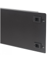 Panneau 19" plein - Verrouillage rapide - noir - 4U