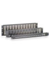 Panneau 19" ajouré - 482 x 15 x 132 mm - noir - 3U