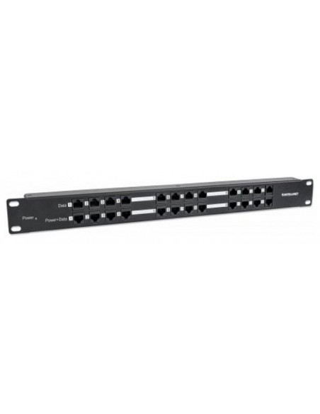 Panneau 19" 1U 24 ports - 12 ports...