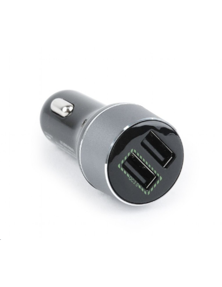 Chargeur allume cigare 2 ports USB QC...
