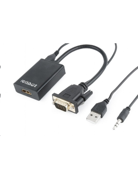 Convertisseur VGA / M + Audio jack...