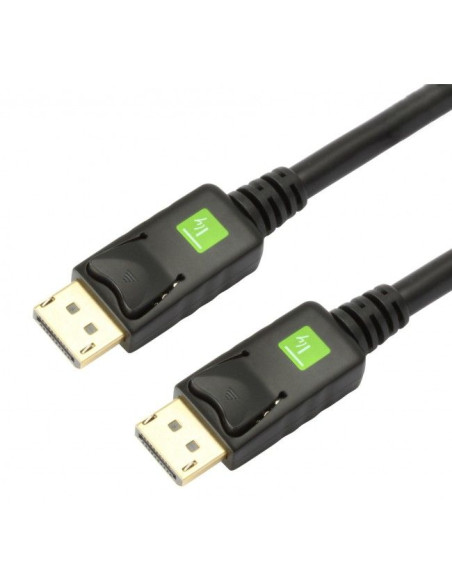 Cordon Displayport v1.2 - HQ - Noir -...