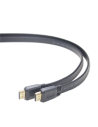 Cordon HDMI High Speed with ethernet 1.4 - plat - 1.80 m