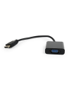 Adaptateur HDMI /M vers VGA /F + Audio jack 3.5 mm  Noir...