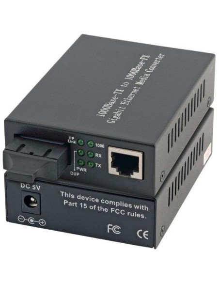 Convertisseur RJ45 Gigabit vers Fibre...