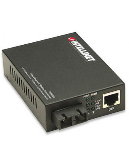 Convertisseur RJ45 10/100 vers Fibre...