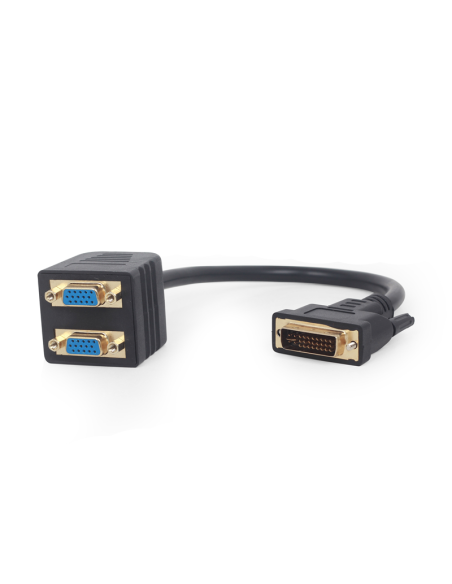 Adaptateur DVI-I / M 24 + 5 vers 2 x...