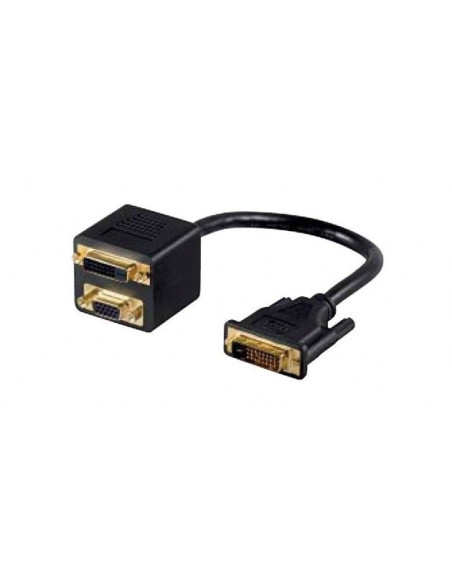Adaptateur DVI-I 24+5 / M vers VGA /...