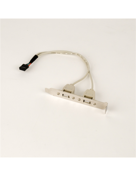 Equerre 2 ports USB 2.0 vers 1...