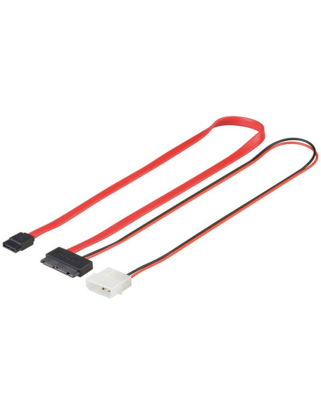 Cordon Micro SATA 3 Gb data + power -...