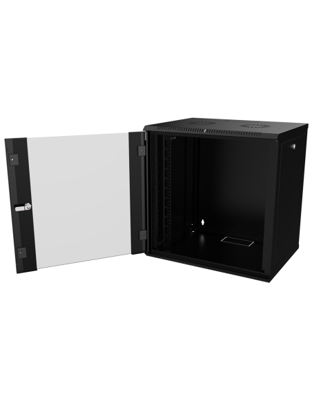 Coffret 19" Noir - 12U - Prof. 450 mm...