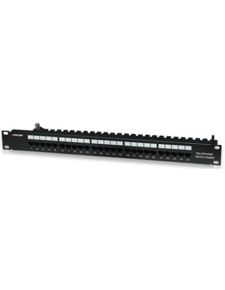 Panneau téléphonique 19" 1U 25 ports...