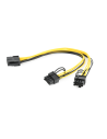 Cordon interne PCI Express 8 pins vers 2x PCIe 6+2 pins -...
