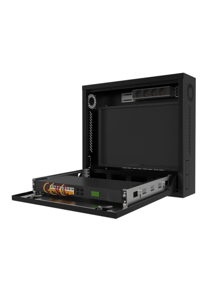 Coffret mural - double serrure - DVR...