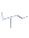 Cache angle intérieur goulotte 40 x 20 - blanc