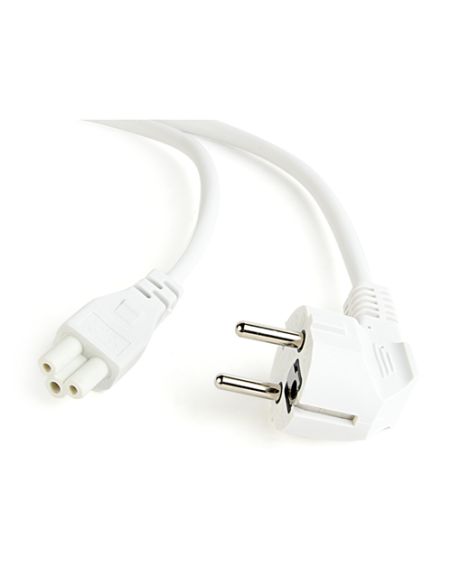 Cordon secteur Tripolaire C5 - Blanc...